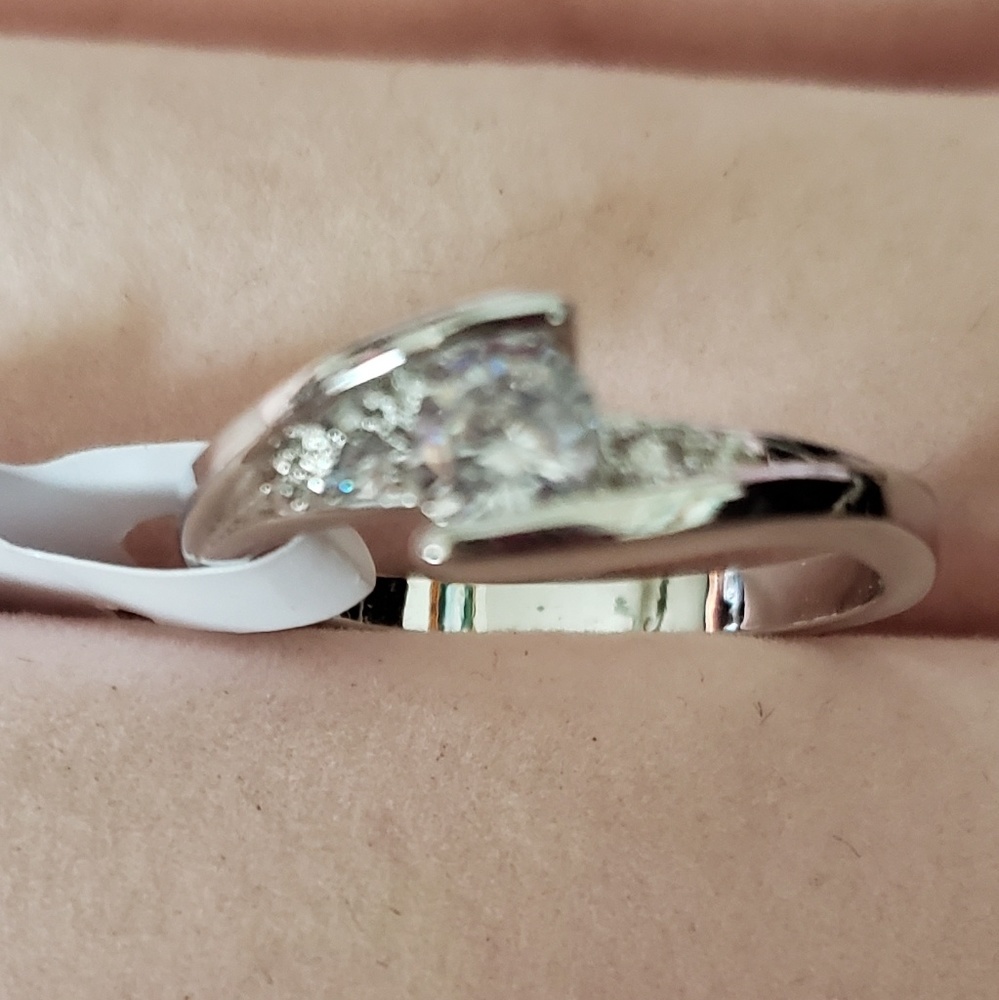 925 Sterling Silver Cubic zirconia Ring
